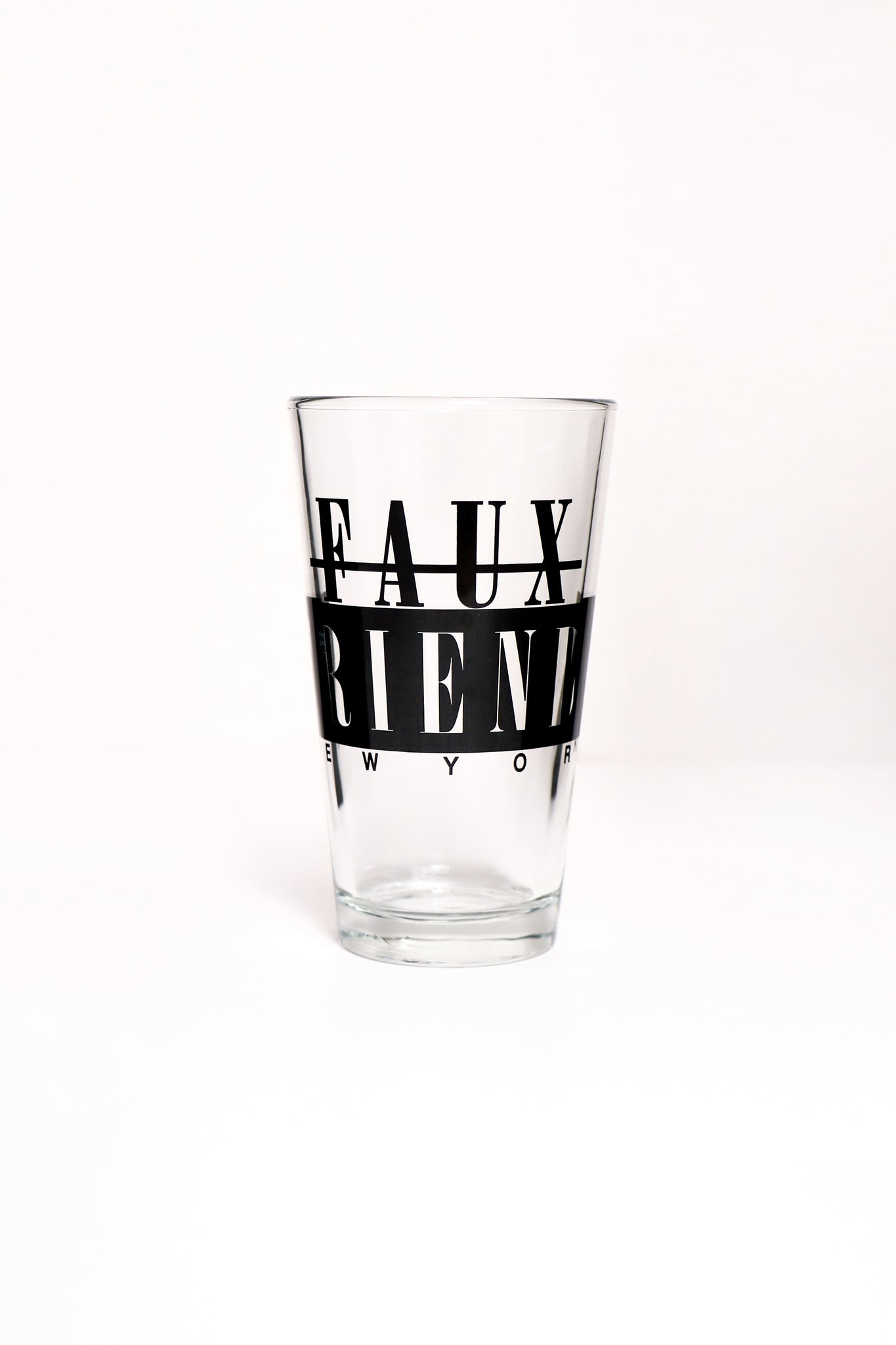 Faux Friends Brew Glass