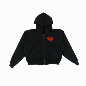 Fetish Heartbeat Zip Up Hoodie